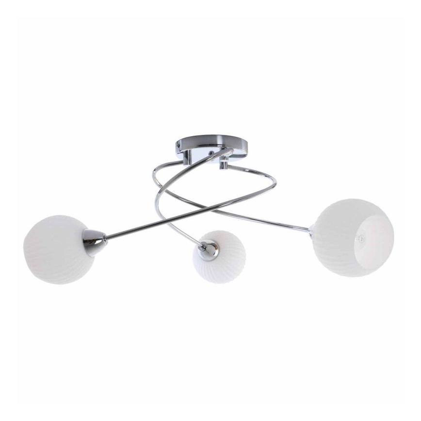 Replacement lampshade for chandelier PAVIA d. 13,5 cm white