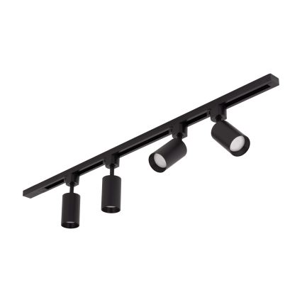 Spot Light in TRACER Track System 4xGU10/10W/230V 1 m Black
