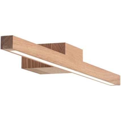 LED Bathroom mirror lighting AQUAVIVA LED/9W/230V 60 cm IP44 oak – FSC certified