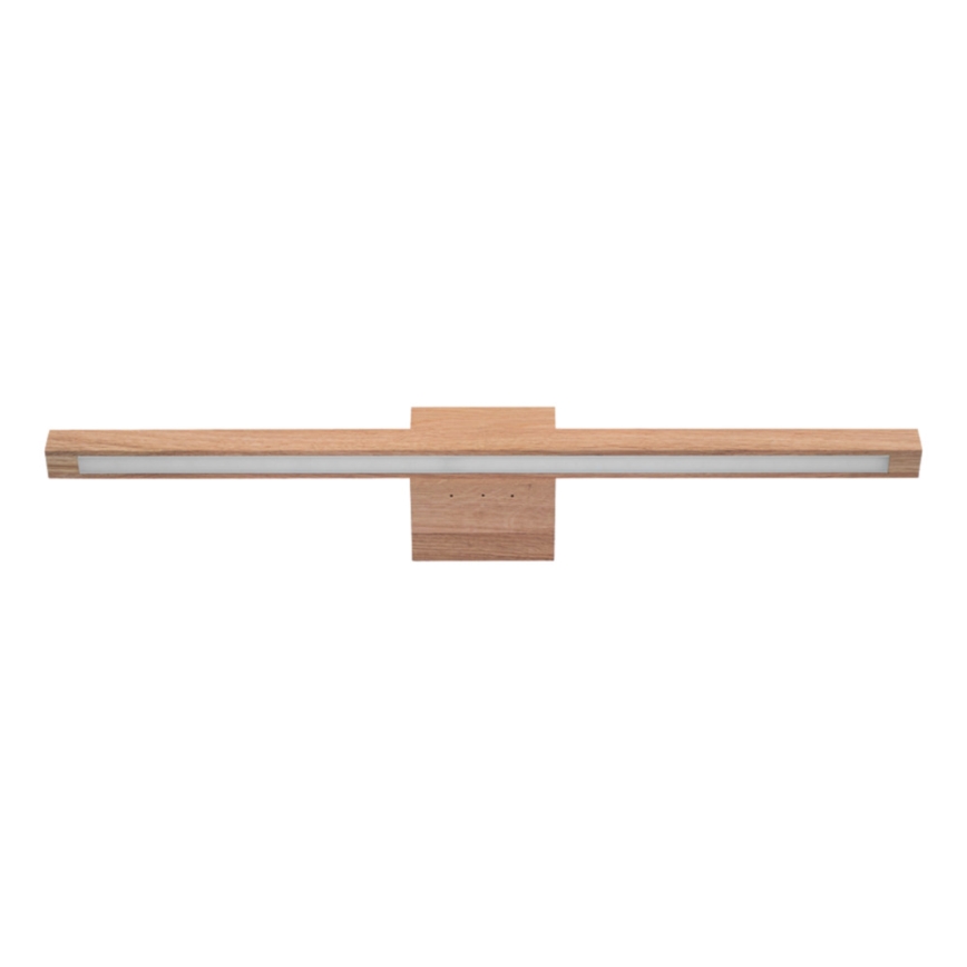 LED Bathroom mirror lighting AQUAVIVA LED/9W/230V 60 cm IP44 oak – FSC certified