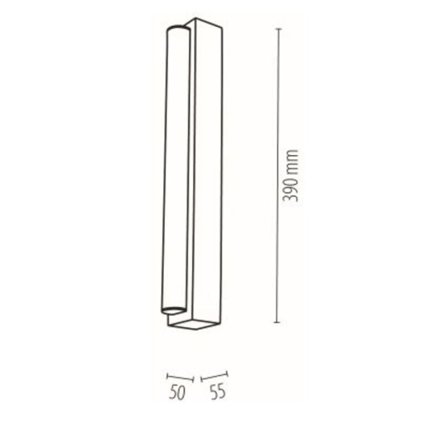 LED Bathroom mirror lighting AQUAVIVA LED/6W/230V 39 cm IP44 oak – FSC certified