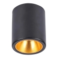 Spotlight 1xGU10/35W/230V round black