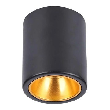 Spotlight 1xGU10/35W/230V round black