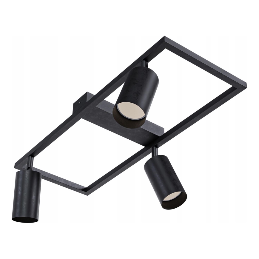 Spotlight 3xGU10/30W/230V black