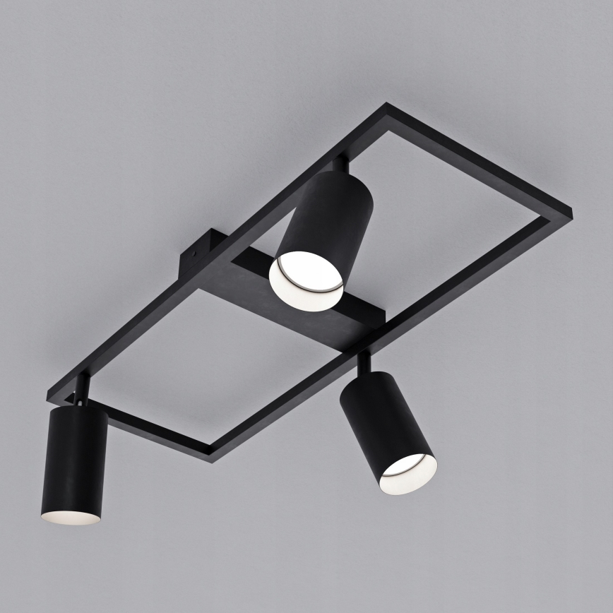 Spotlight 3xGU10/30W/230V black