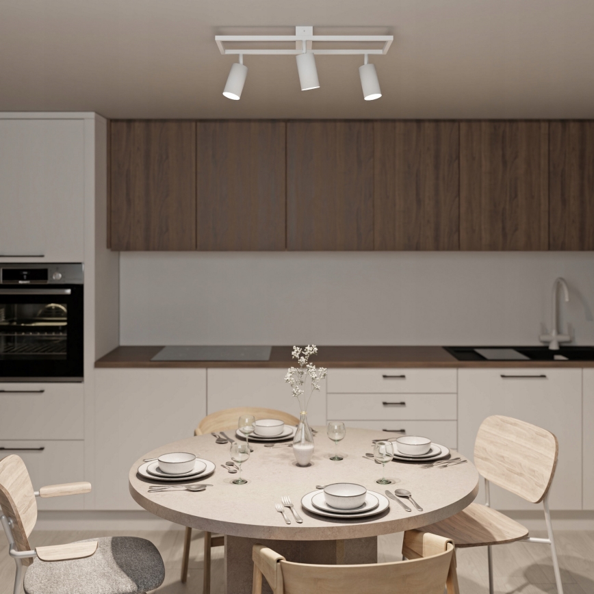 Spotlight 3xGU10/30W/230V white