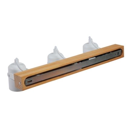 Spotlight 3xGU10/50W/230V beech/white