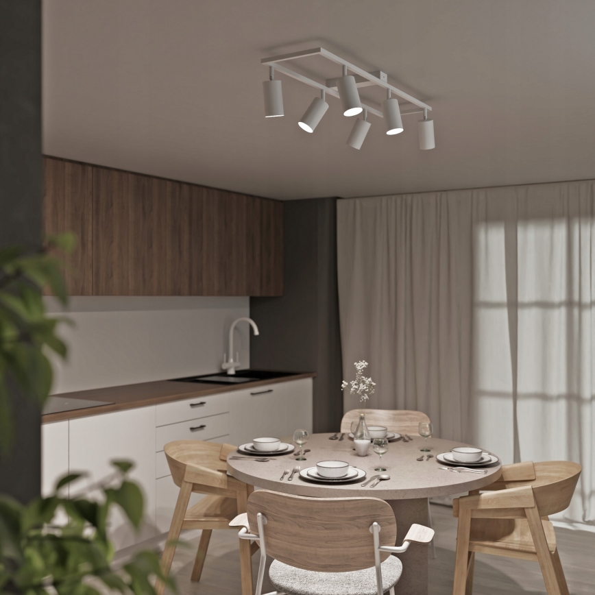 Spotlight 6xGU10/30W/230V white