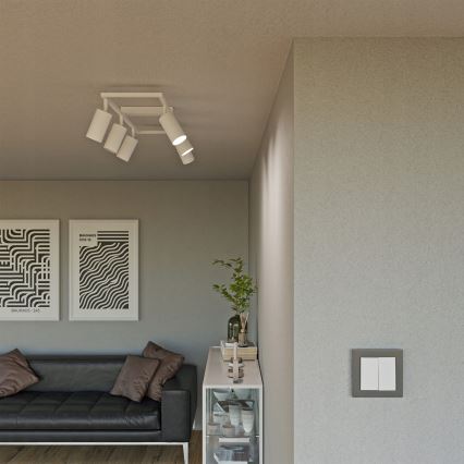 Spotlight 6xGU10/30W/230V white