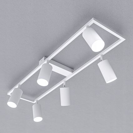 Spotlight 6xGU10/30W/230V white