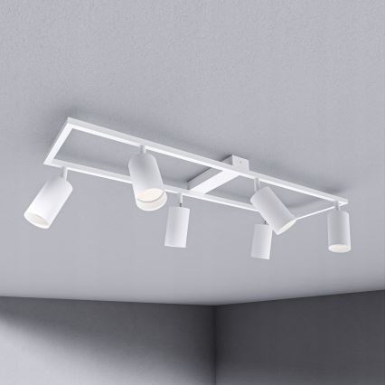 Spotlight 6xGU10/30W/230V white