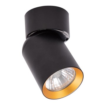 Spotlight ANDY 1xGU10/8W/230V black/gold