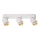 Spotlight ANDY 3xGU10/8W/230V white/gold