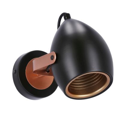 Spotlight ANICA 1xE14/40W/230V black/copper