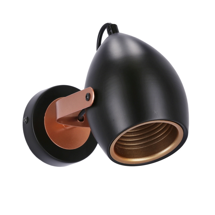 Spotlight ANICA 1xE14/40W/230V black/copper