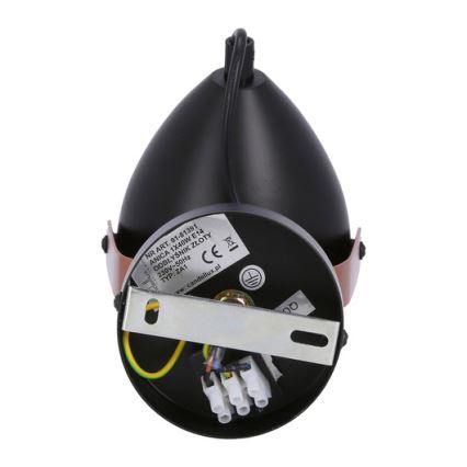 Spotlight ANICA 1xE14/40W/230V black/copper