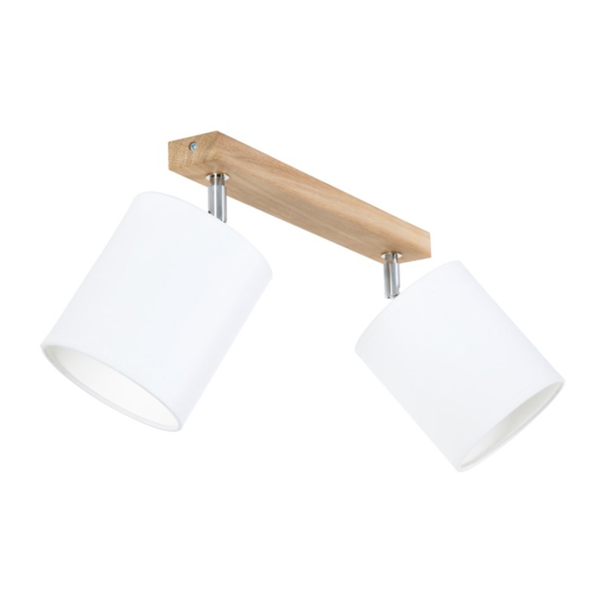 Spotlight APRILLIA 2xE27/25W/230V oak white