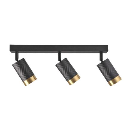 Spotlight ARRAS 3xGU10/10W/230V black