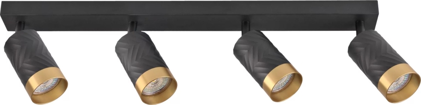 Spotlight ARRAS 4xGU10/10W/230V black