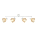 Spotlight ATARRI 4xE14/25W/230V white/beige