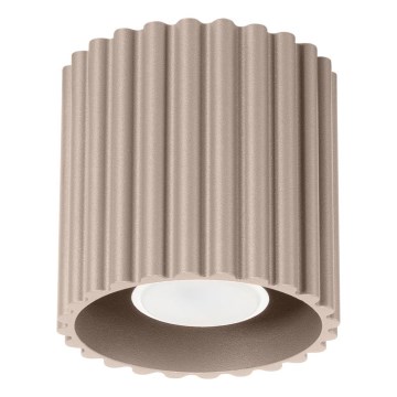 Spotlight AURA 1xGU10/10W/230V 10 cm taupe