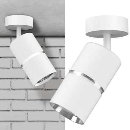 Spotlight BAMBOO 1xGU10/10W/230V white