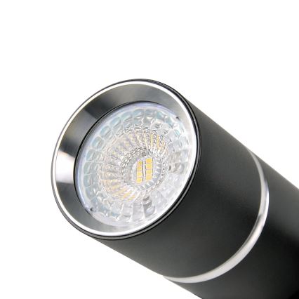 Spotlight BAMBOO 2xGU10/10W/230V black