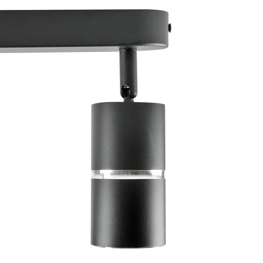 Spotlight BAMBOO 2xGU10/10W/230V black