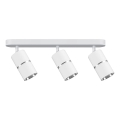Spotlight BAMBOO 3xGU10/10W/230V white