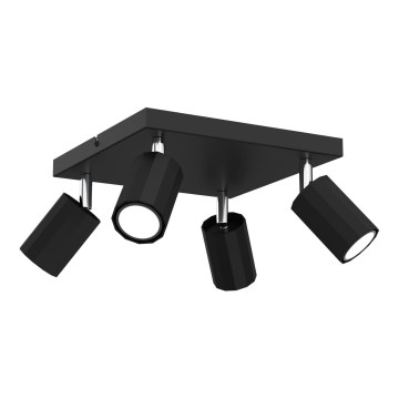 Spotlight BELLO 4xGU10/8W/230V black