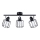 Spotlight BELUCI 3xE14/40W/230V black