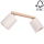 Spotlight BENITA 2xE27/25W/230V creamy/oak – FSC certified