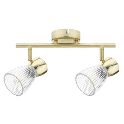 Spotlight BEST 2xE14/40W/230V gold
