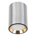 Spotlight CHLOE 1xGU10/35W/230V round matte chrome/gold