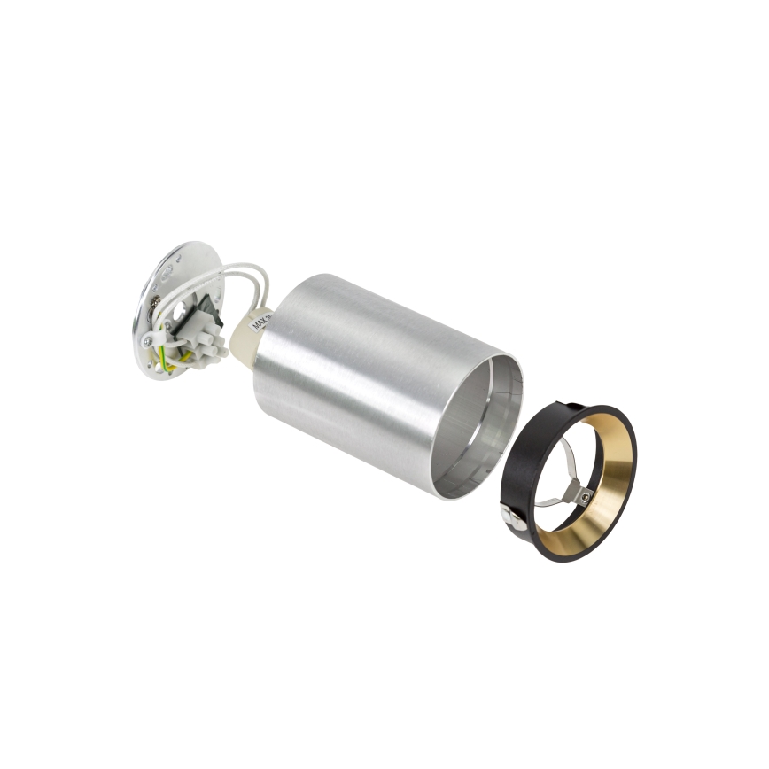 Spotlight CHLOE 1xGU10/35W/230V round matte chrome/gold