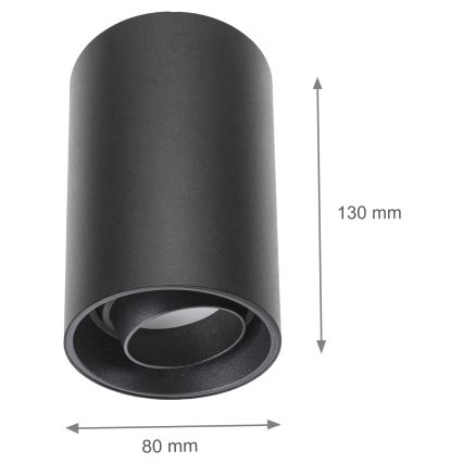 Spotlight CHLOE 1xGU10/50W/230V black