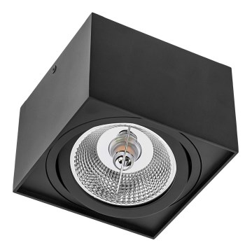 Spotlight CHLOE AR111 1xGU10/50W/230V angular black