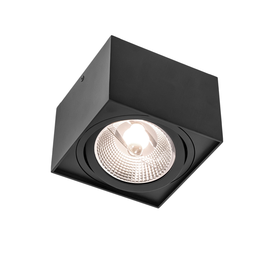 Spotlight CHLOE AR111 1xGU10/50W/230V angular black