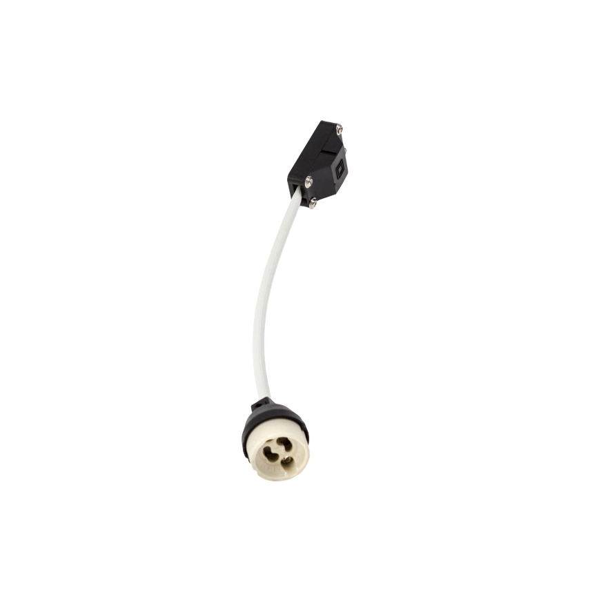 Spotlight CHLOE AR111 1xGU10/50W/230V angular black