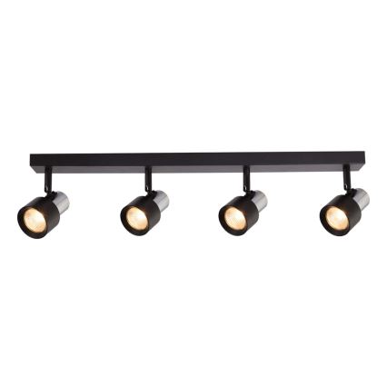 Spotlight CINO 4xGU10/8W/230V black