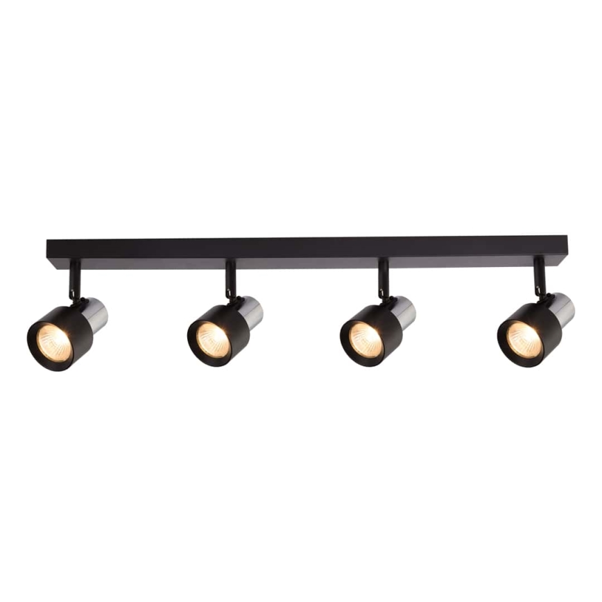 Spotlight CINO 4xGU10/8W/230V black
