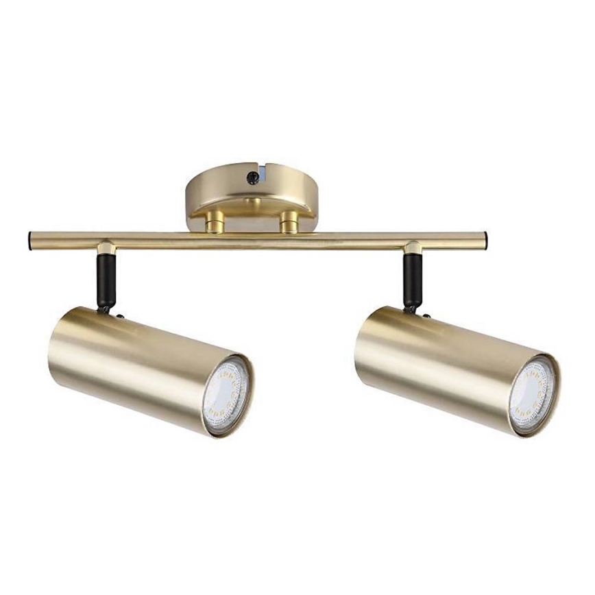 Spotlight COLLY 2xGU10/15W/230V gold