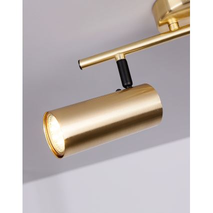 Spotlight COLLY 2xGU10/15W/230V gold