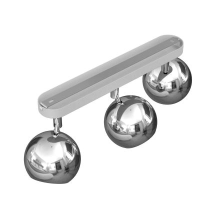 Spotlight COMET 3xGU10/8W/230V white/shiny chrome