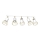 Spotlight DANTE 5xGU10/25W/230V white/gold