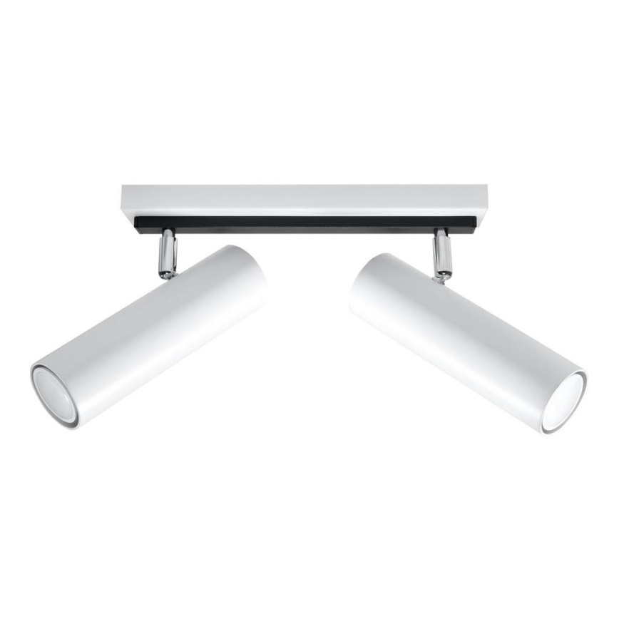 Spotlight DIREZIONE 2xGU10/40W/230V white