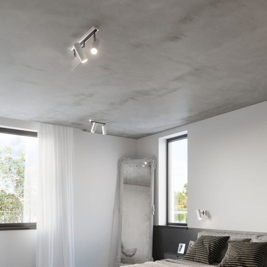 Spotlight DIREZIONE 2xGU10/40W/230V white