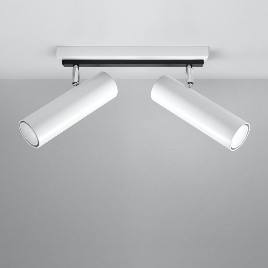 Spotlight DIREZIONE 2xGU10/40W/230V white