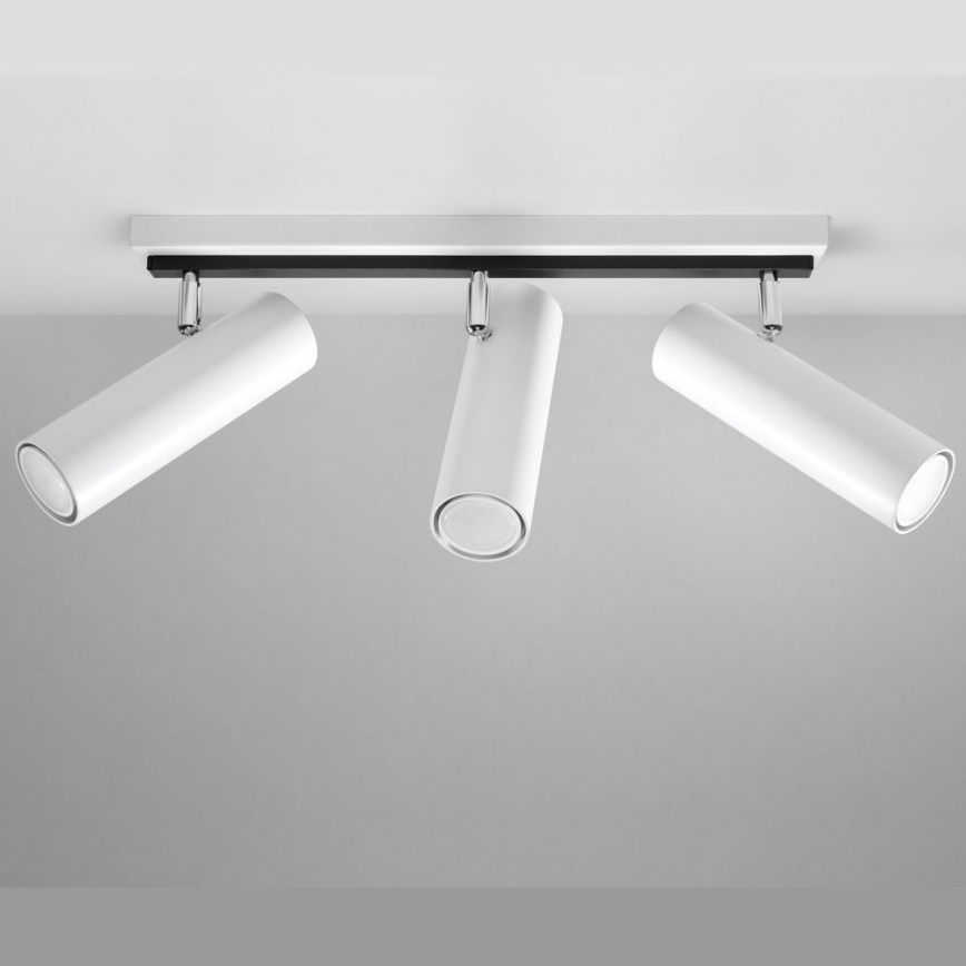 Spotlight DIREZIONE 3xGU10/40W/230V white