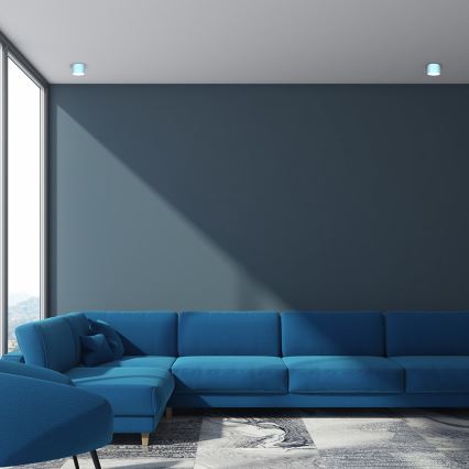 Spotlight DIXIE 1xGX53/11W/230V blue